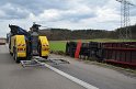 Bierlaster umgestuerzt A 3 Rich Frankfurt Hoehe AS Lohmar P070